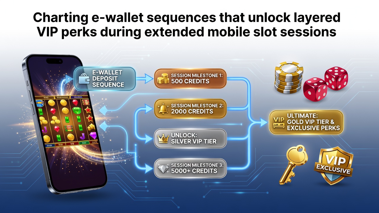 Mobile slot interface displaying e-wallet deposit confirmation and loyalty tier progression indicators