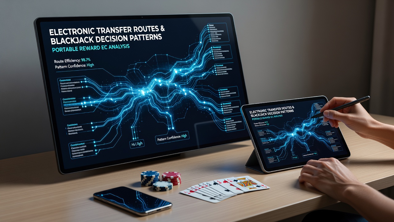 Blackjack strategy adjustments driven by mobile electronic payment routes