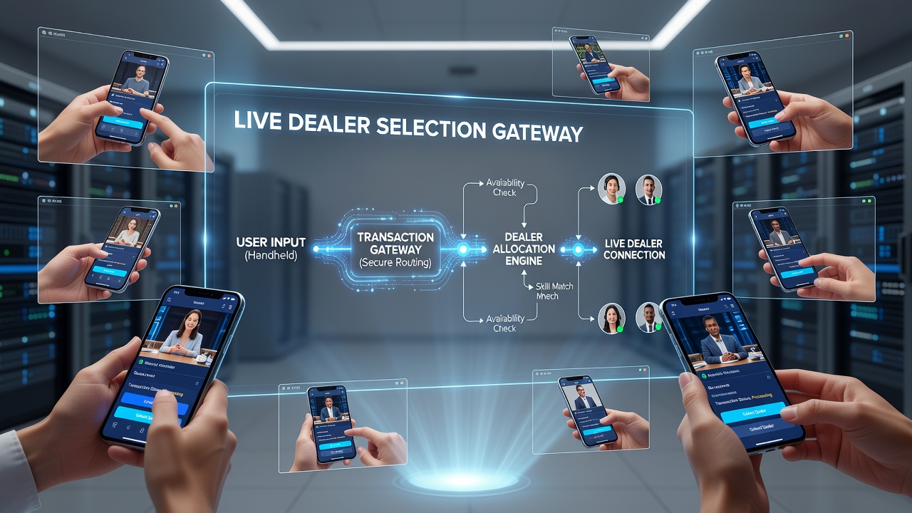 Analysis of payment gateway preferences guiding live dealer selections on portable gaming devices