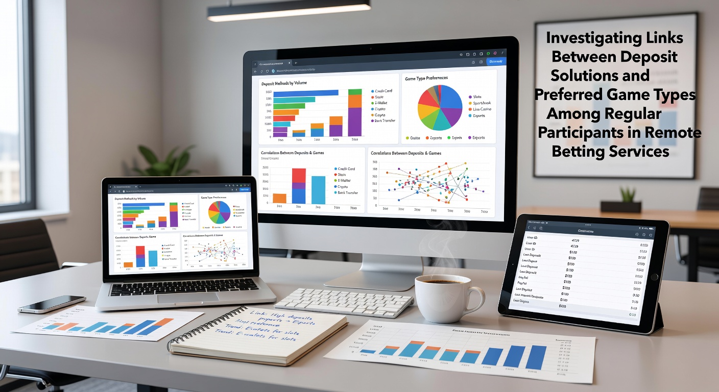 Overview of remote betting deposit methods and game preferences among regular users