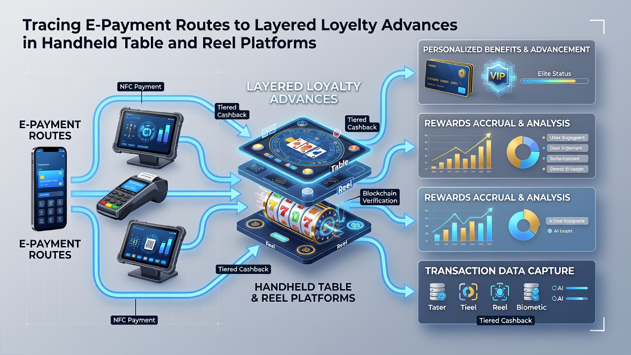 Layered loyalty progression screens on tablet and smartphone casino interfaces